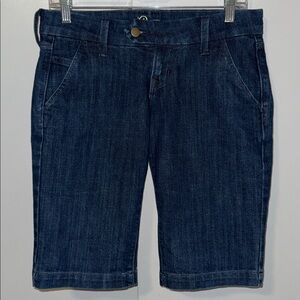 Old Navy The Diva Denim Bermuda Shorts‎ Dark Wash Women's Size 2